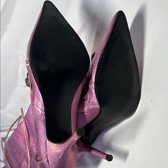 Pink High Heel Boots - Picture 6 of 6